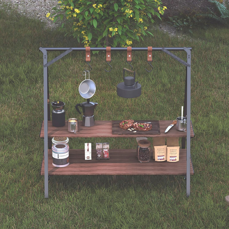 Trent Austin Design® Outdoor Camping Hanging Rack Portable Folding